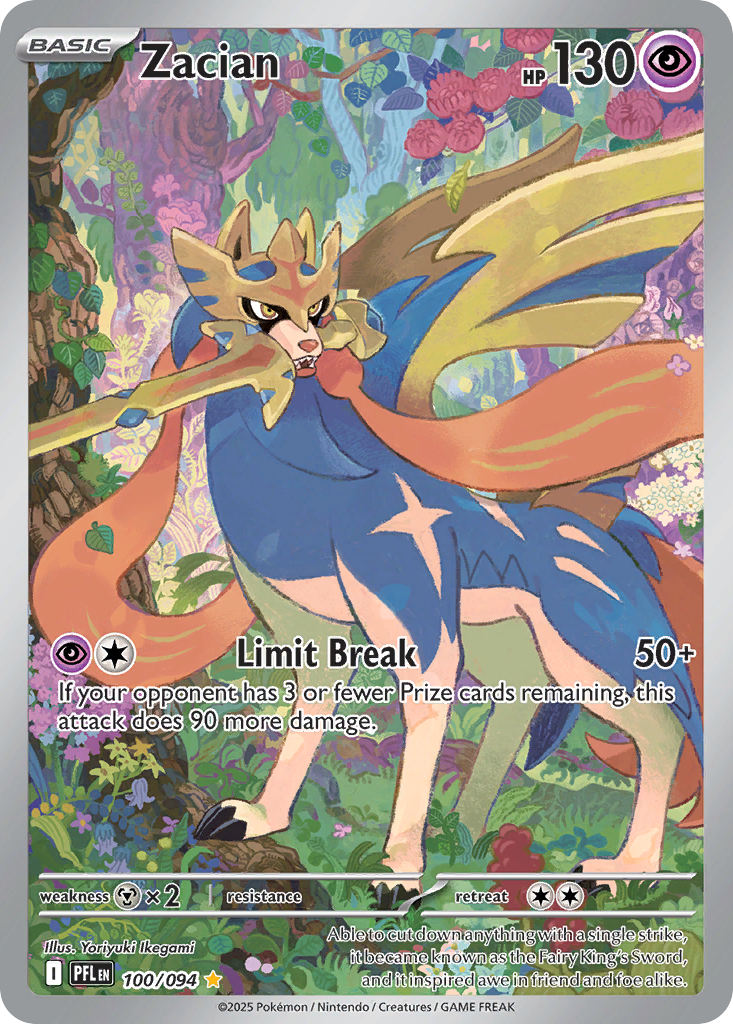 Zacian Pokemon card