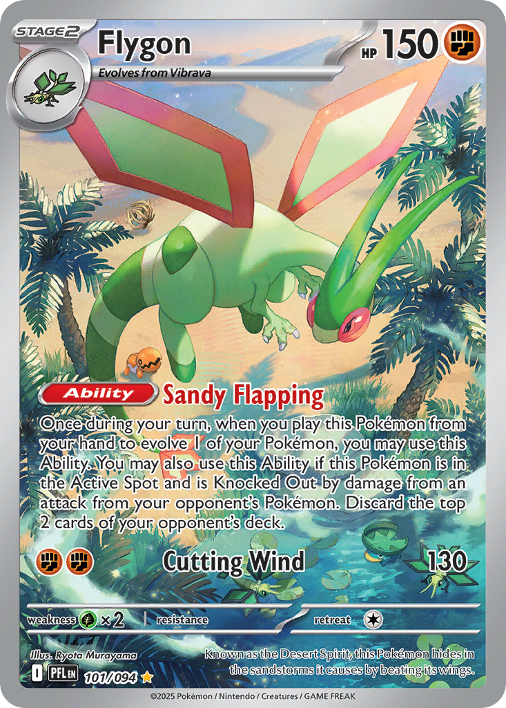 Flygon Pokemon card
