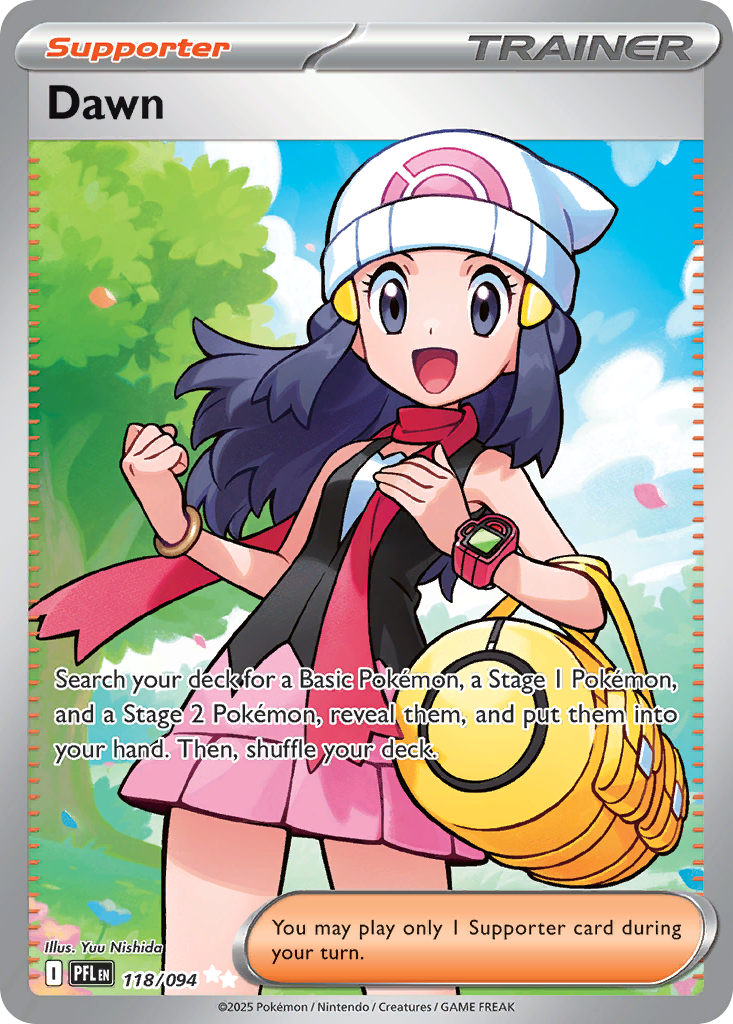 Dawn Pokemon card