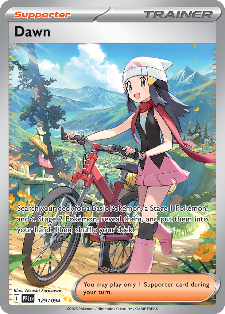 Dawn Pokemon card