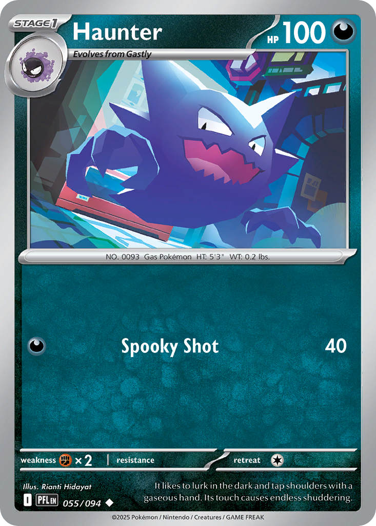 Haunter Pokemon card