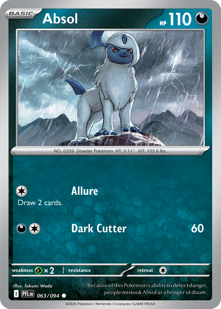 Absol Pokemon card
