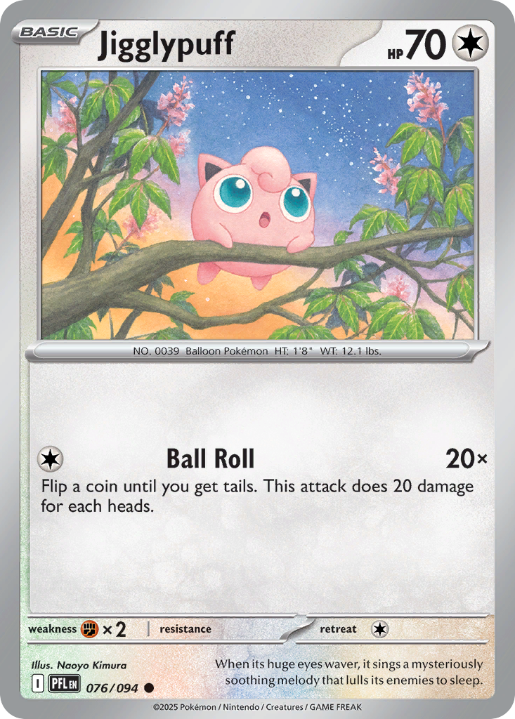Jigglypuff Pokemon card