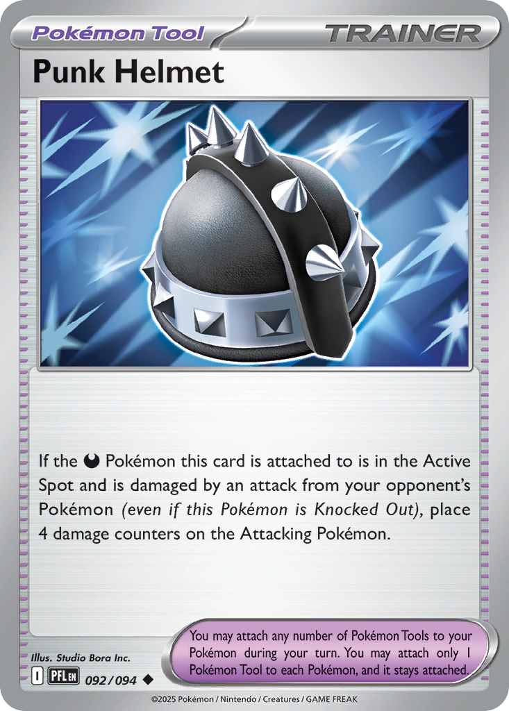 Punk Helmet Pokemon card