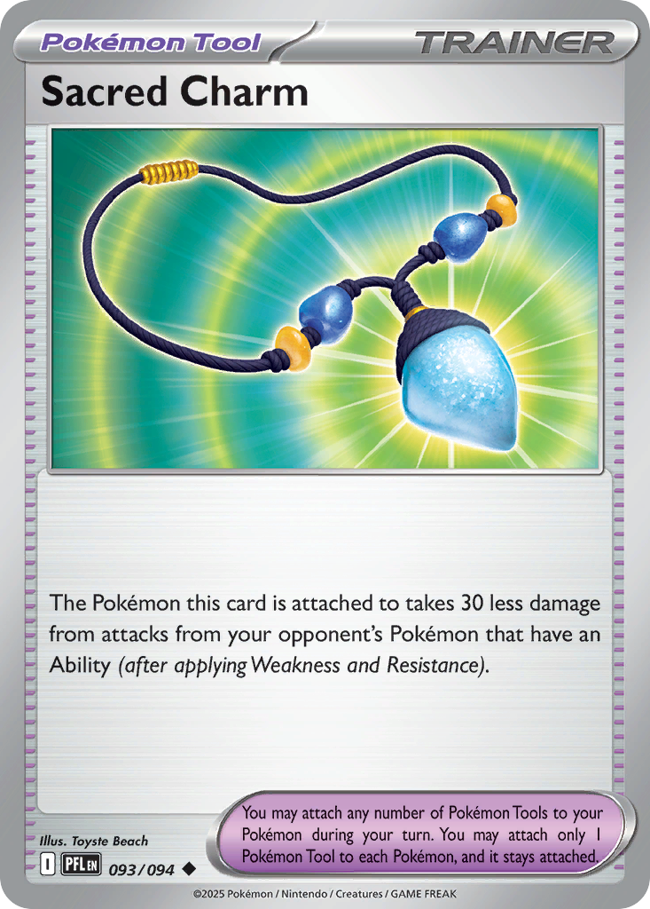 Sacred Charm Pokemon card