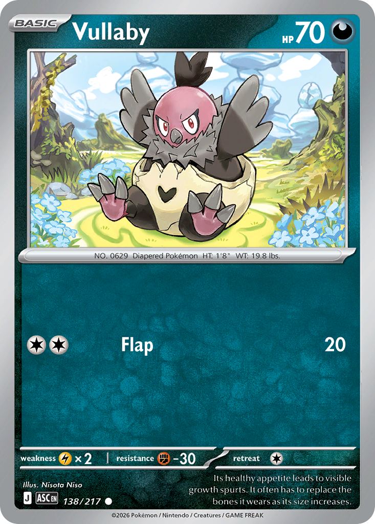 Vullaby Pokemon card