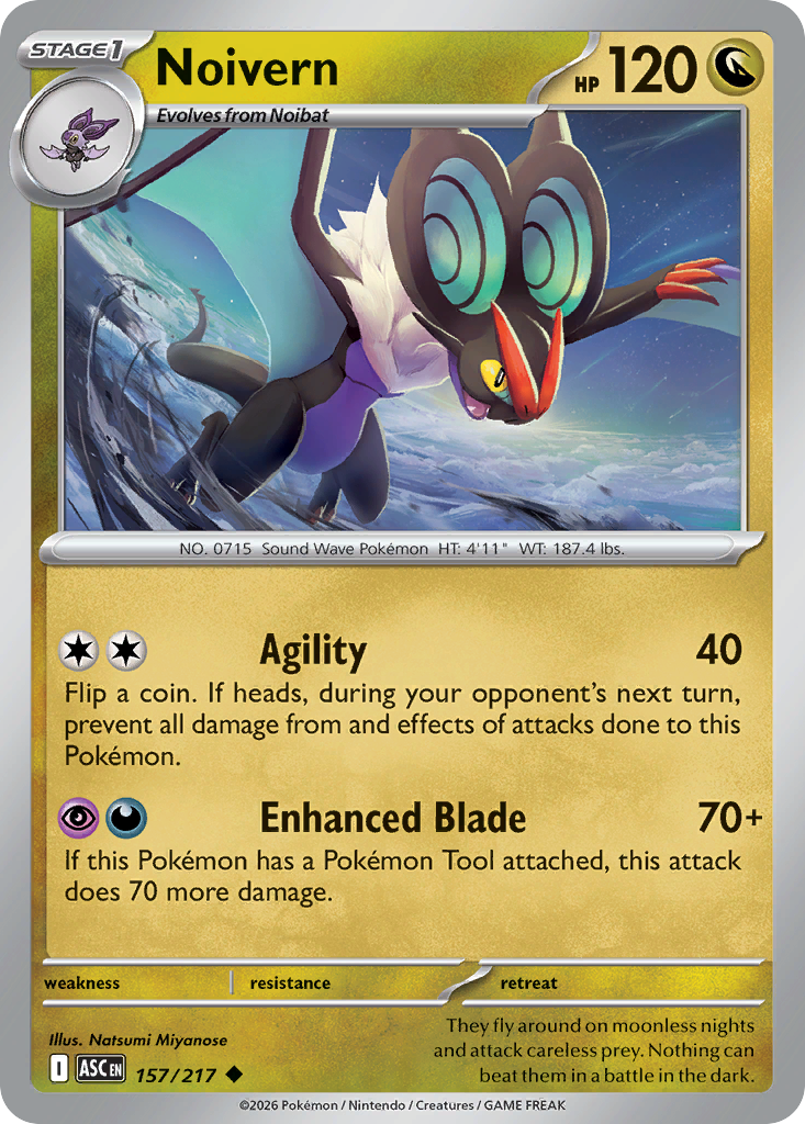 Noivern Pokemon card