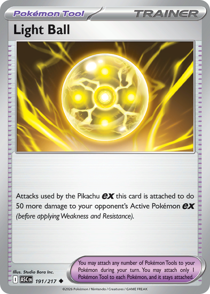 Light Ball Pokemon card