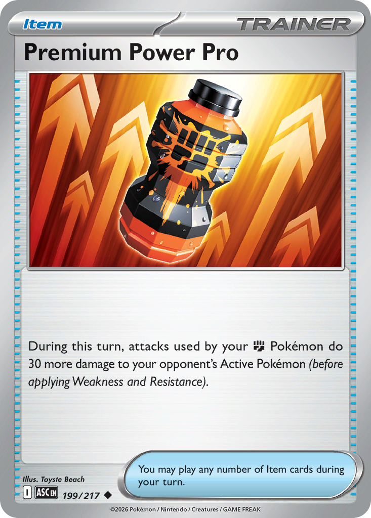 Premium Power Pro Pokemon card