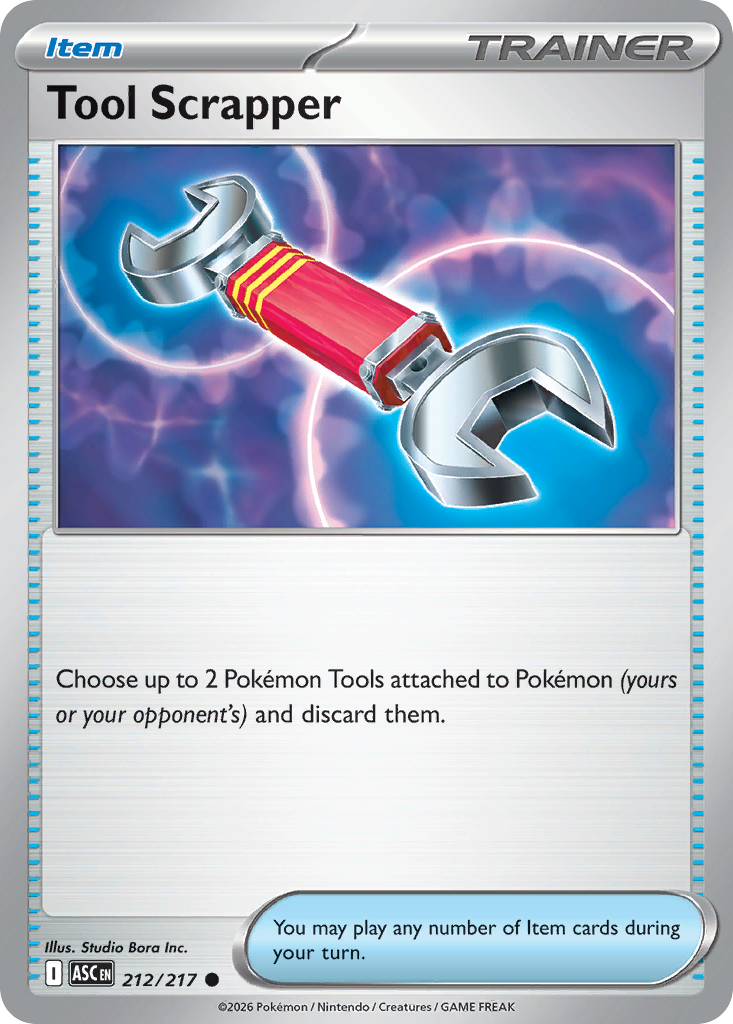 Tool Scrapper Pokemon card