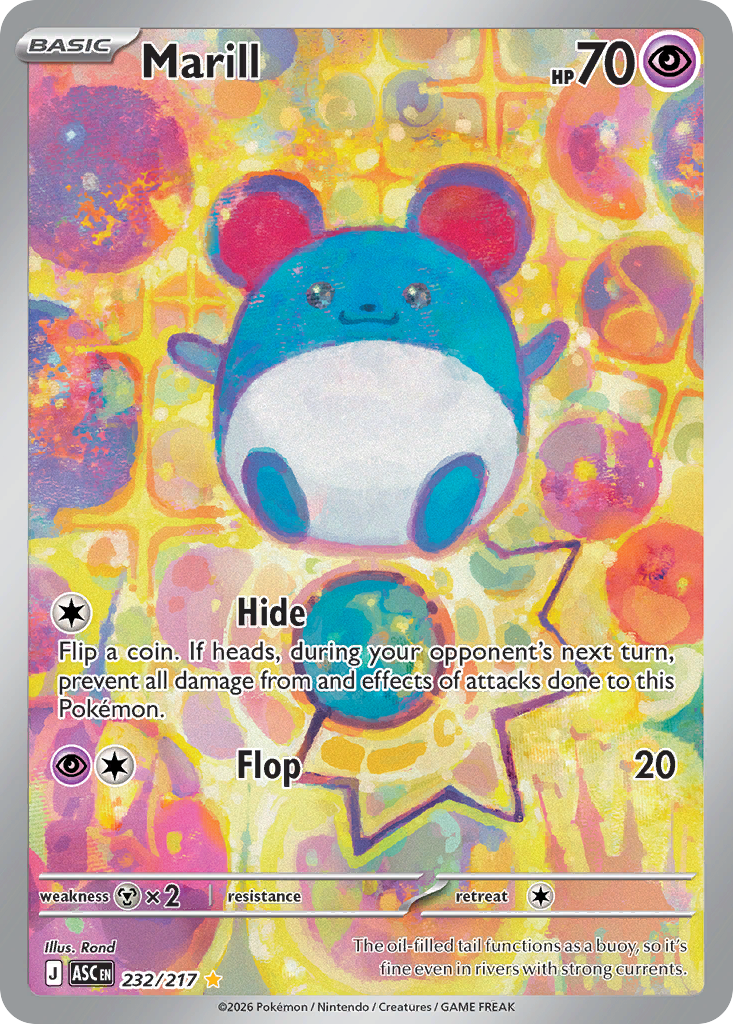 Marill Pokemon card