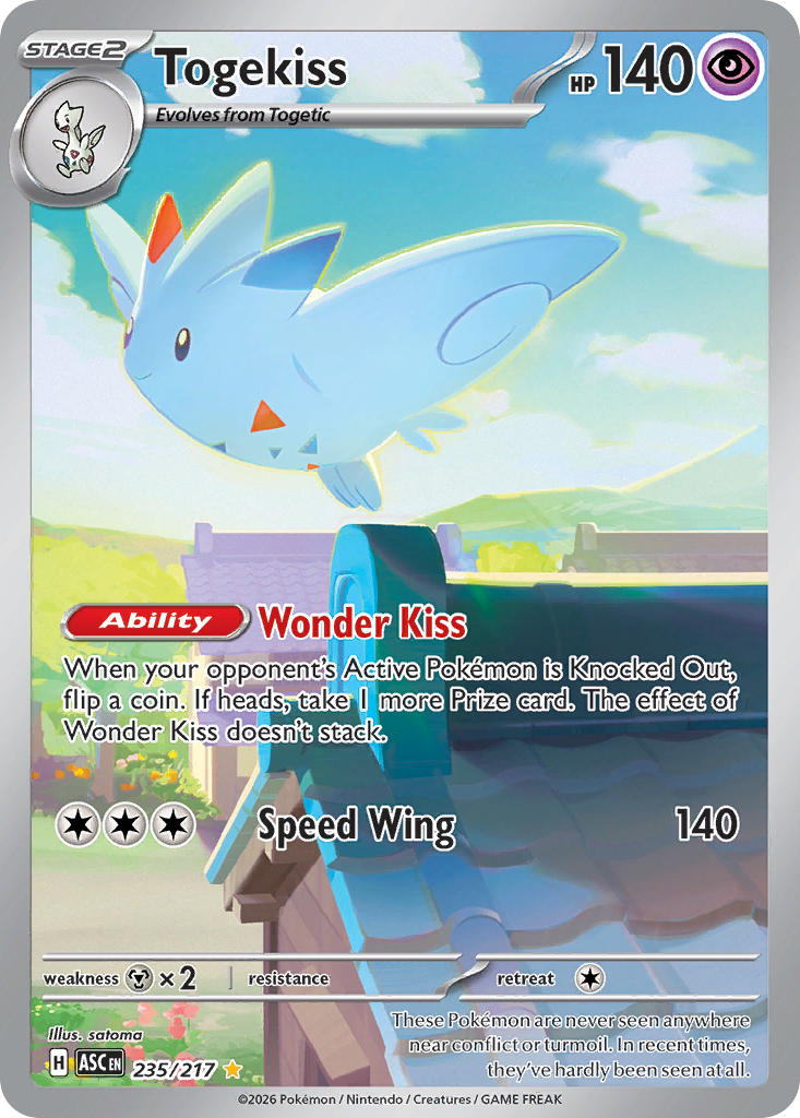 Togekiss Pokemon card