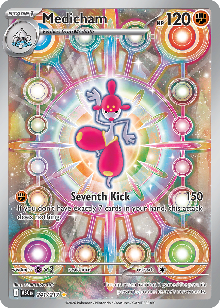 Medicham Pokemon card
