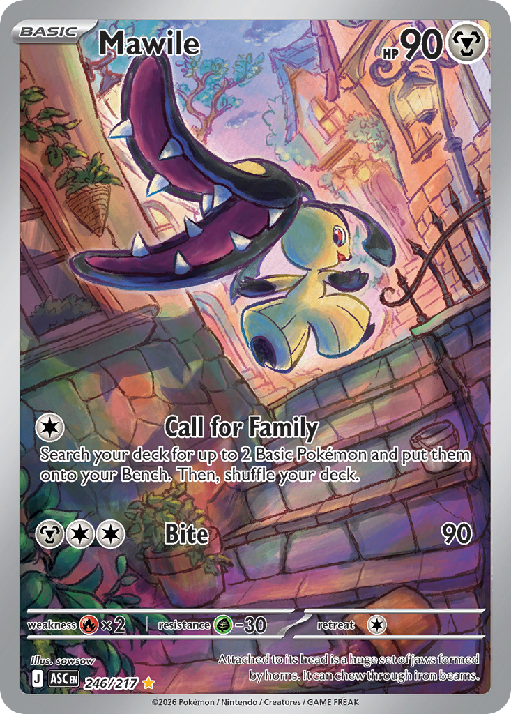 Mawile Pokemon card