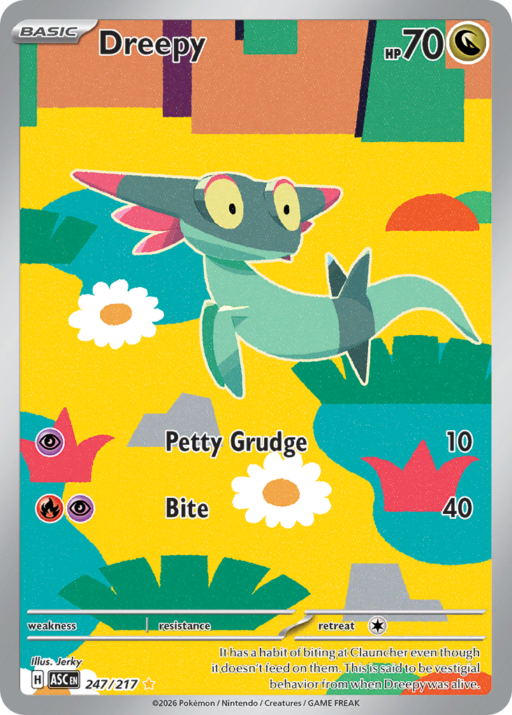 Dreepy Pokemon card