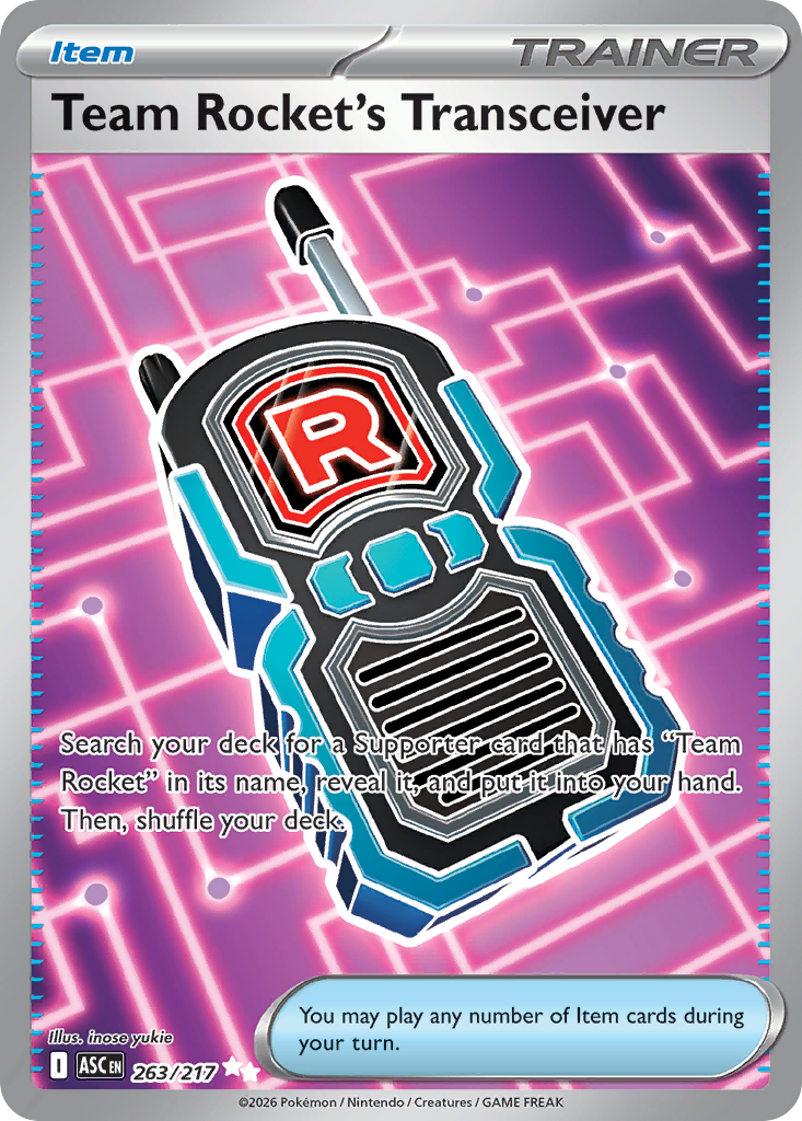 Team Rocket's Transceiver Pokemon card