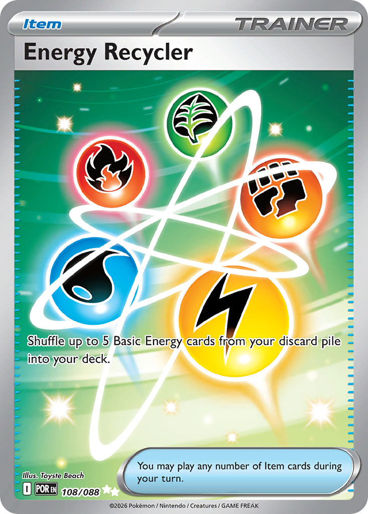 Energy Recycler Pokemon card