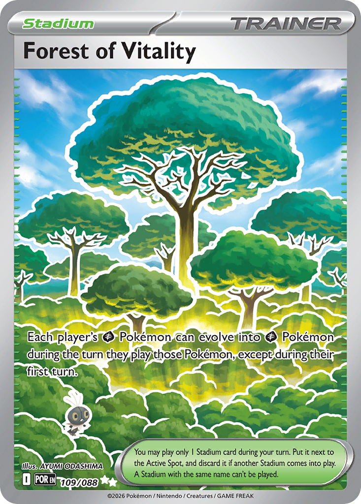 Forest of Vitality Pokemon card