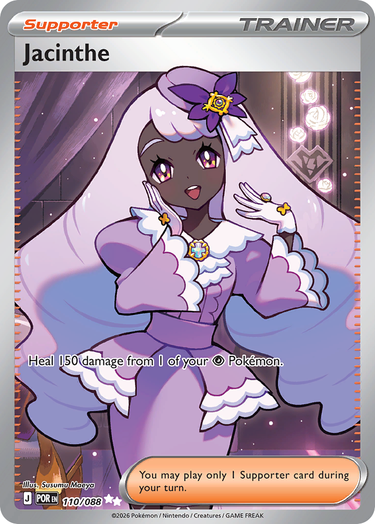 Jacinthe Pokemon card