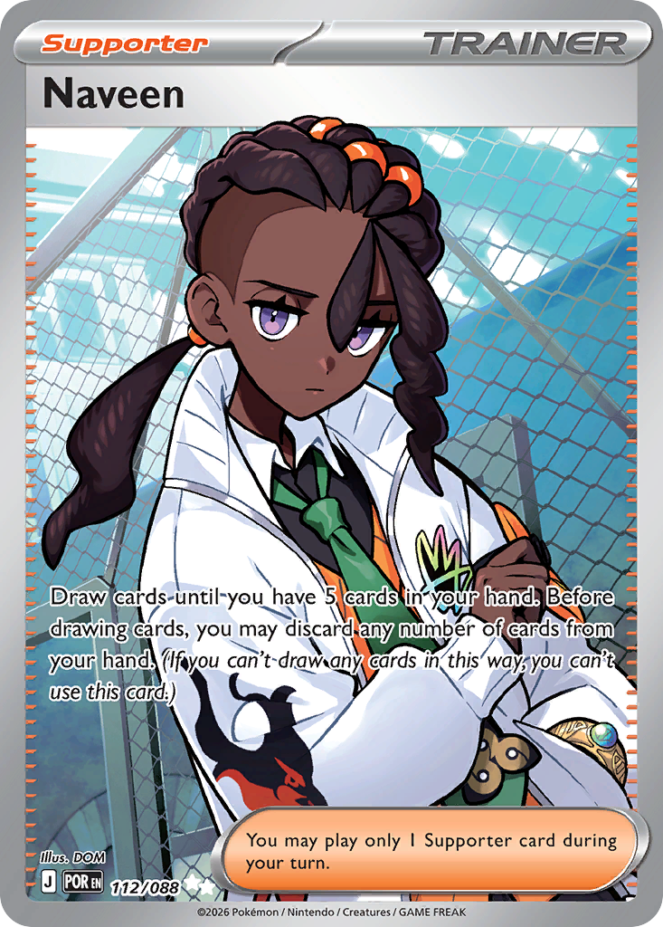 Naveen Pokemon card