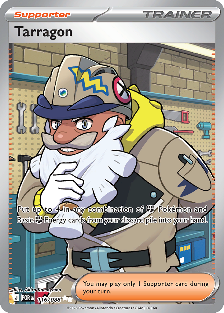 Tarragon Pokemon card