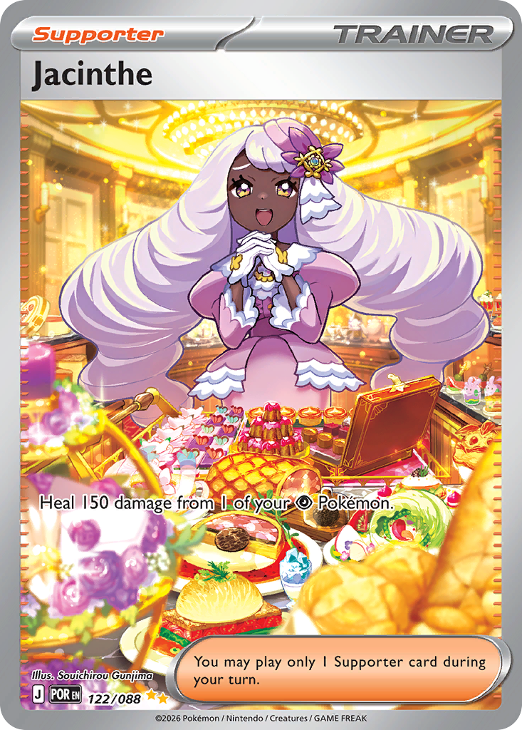 Jacinthe Pokemon card