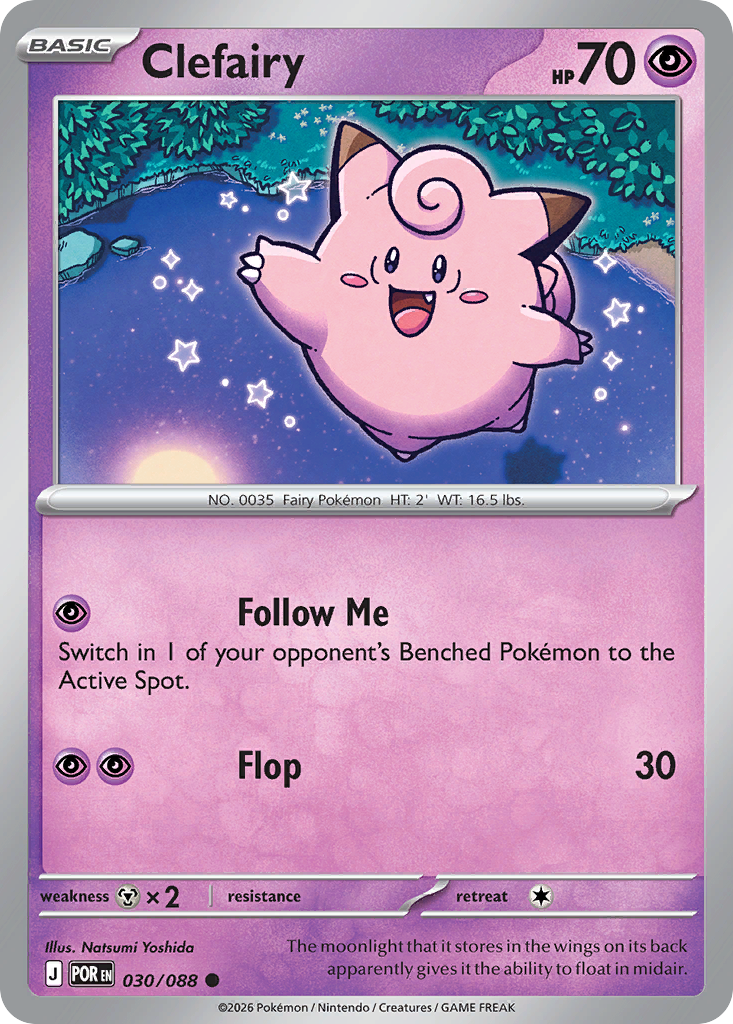 Clefairy Pokemon card