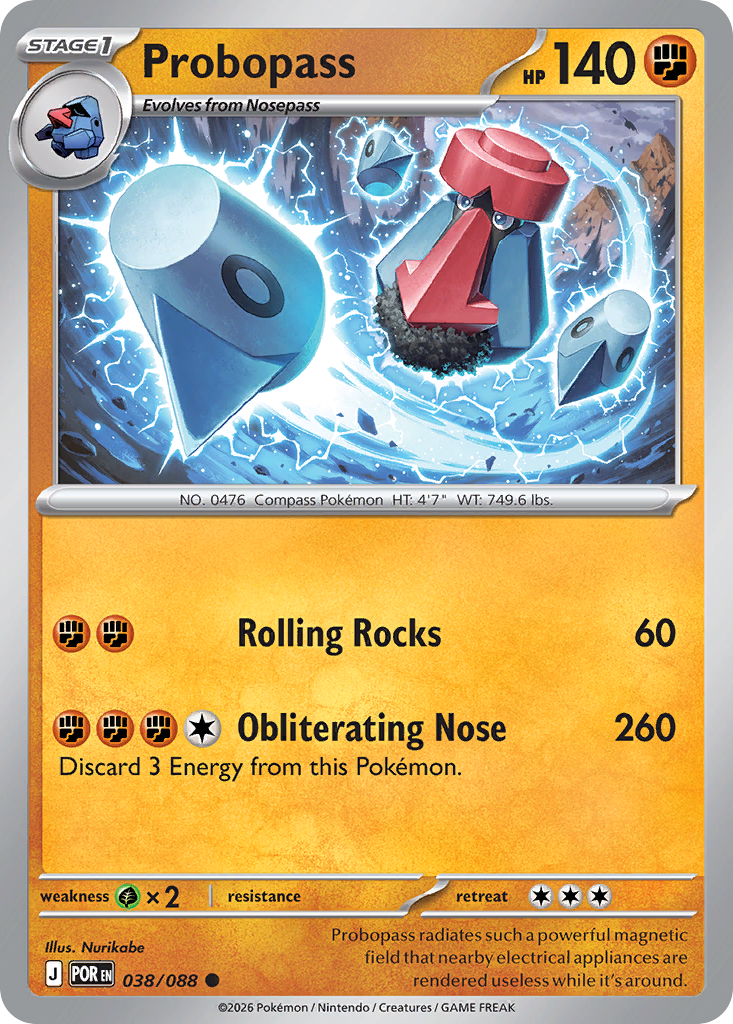 Probopass Pokemon card