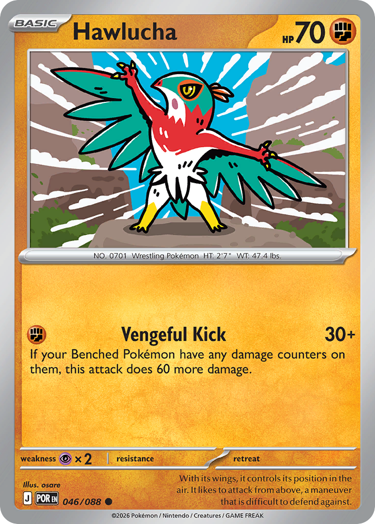 Hawlucha Pokemon card