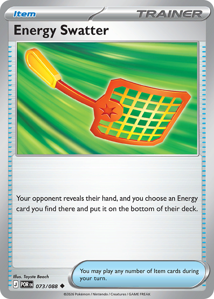 Energy Swatter Pokemon card