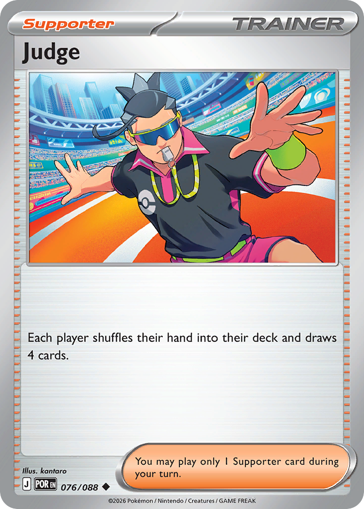 Judge Pokemon card