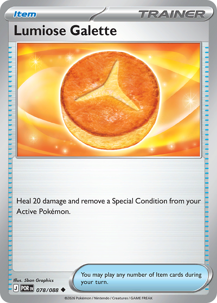 Lumiose Galette Pokemon card