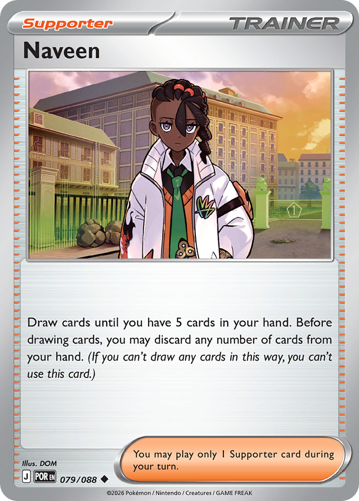 Naveen Pokemon card