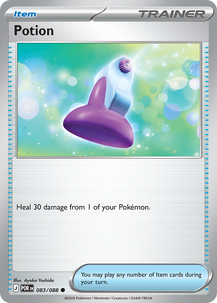 Potion Pokemon card