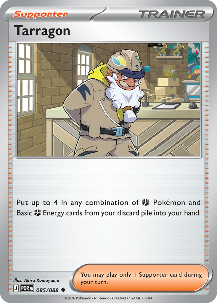 Tarragon Pokemon card