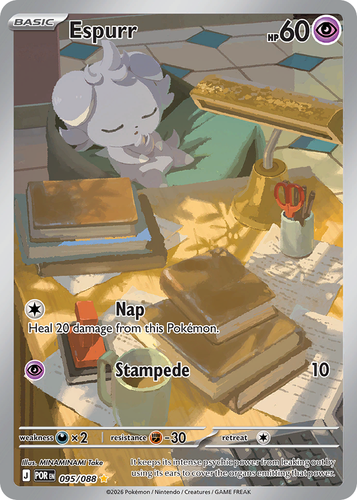 Espurr Pokemon card
