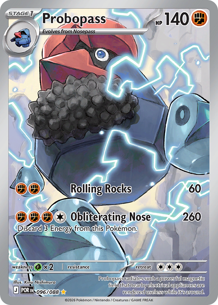 Probopass Pokemon card