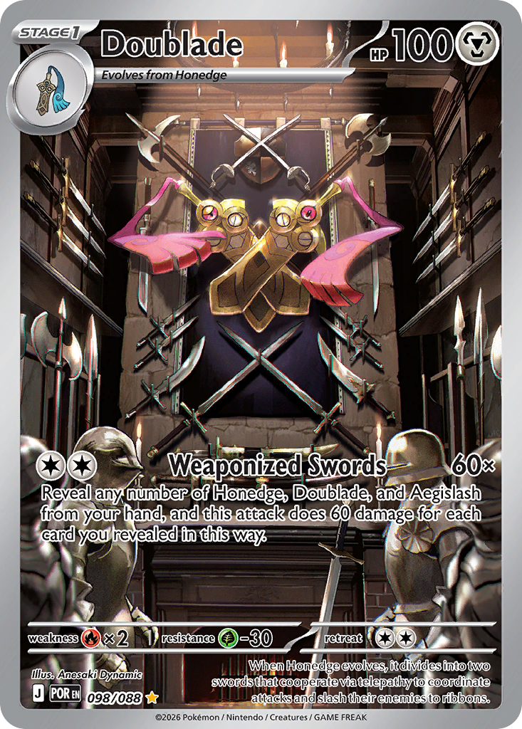 Doublade Pokemon card
