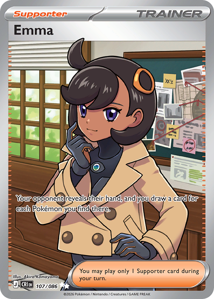 Emma #107 — Chaos Rising Ultra Rare Pokemon card