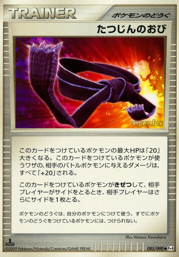 Expert Belt Pokemon card