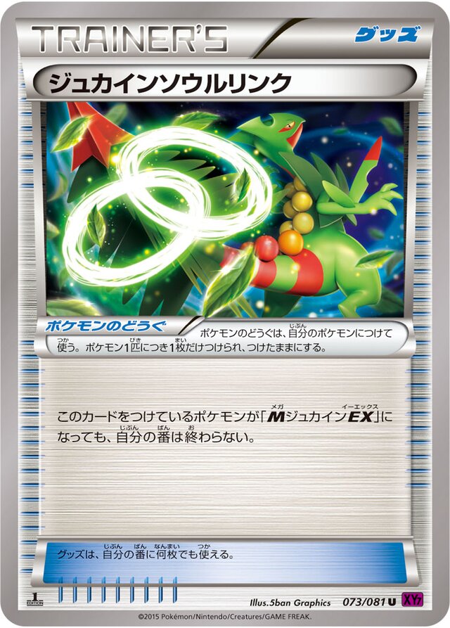 Sceptile Spirit Link Pokemon card