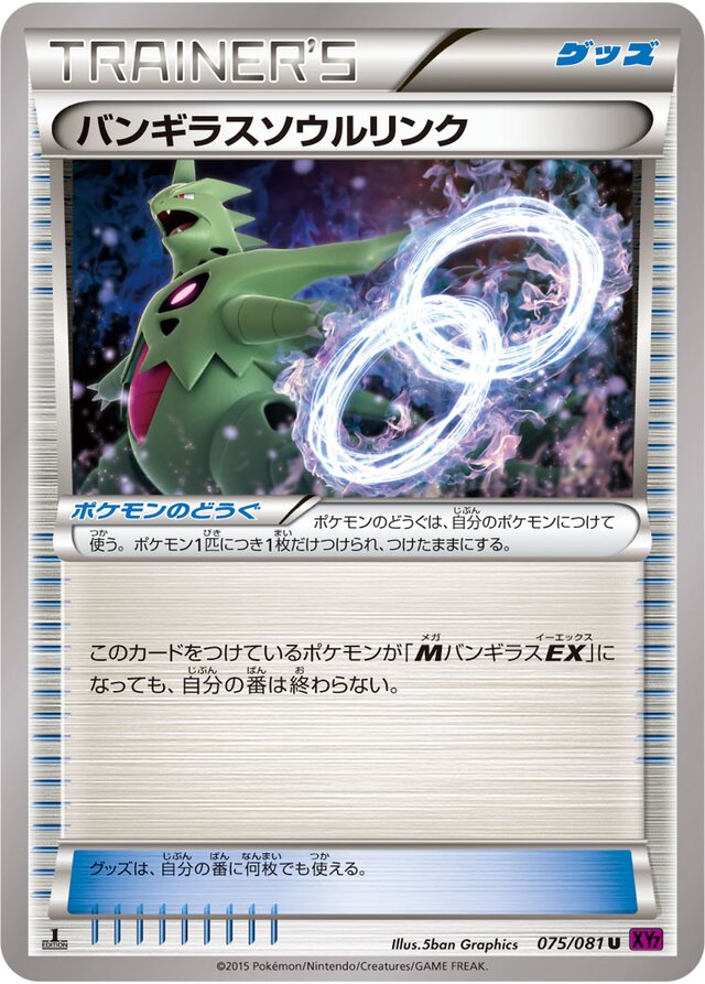 Tyranitar Spirit Link Pokemon card