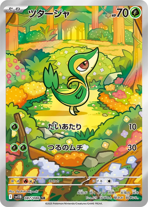 Snivy Pokemon card