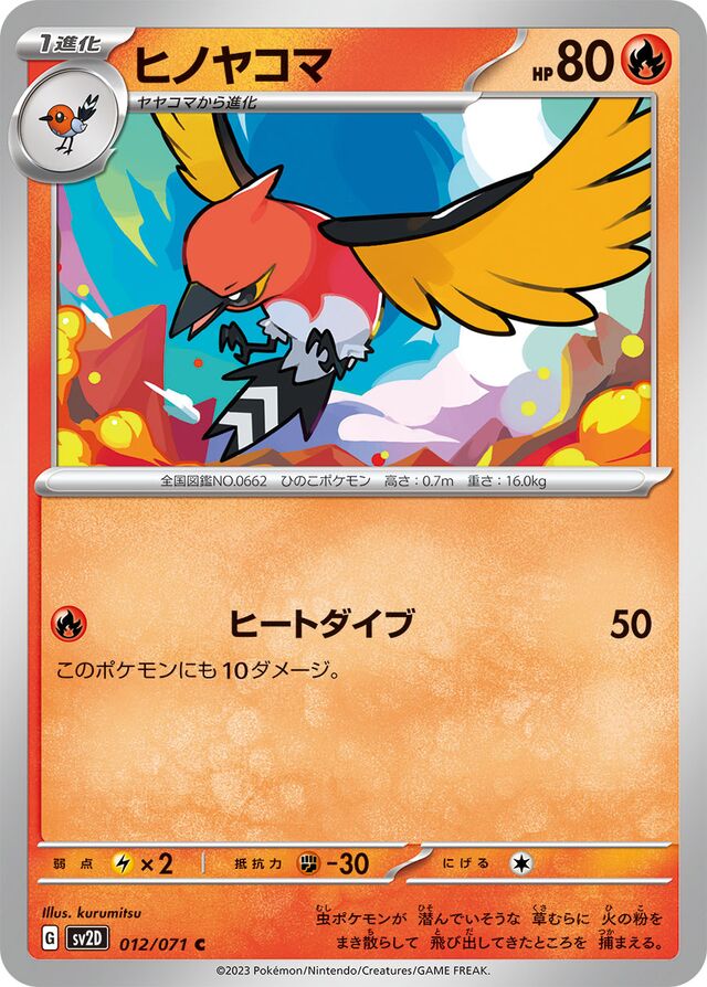 Fletchinder Pokemon card