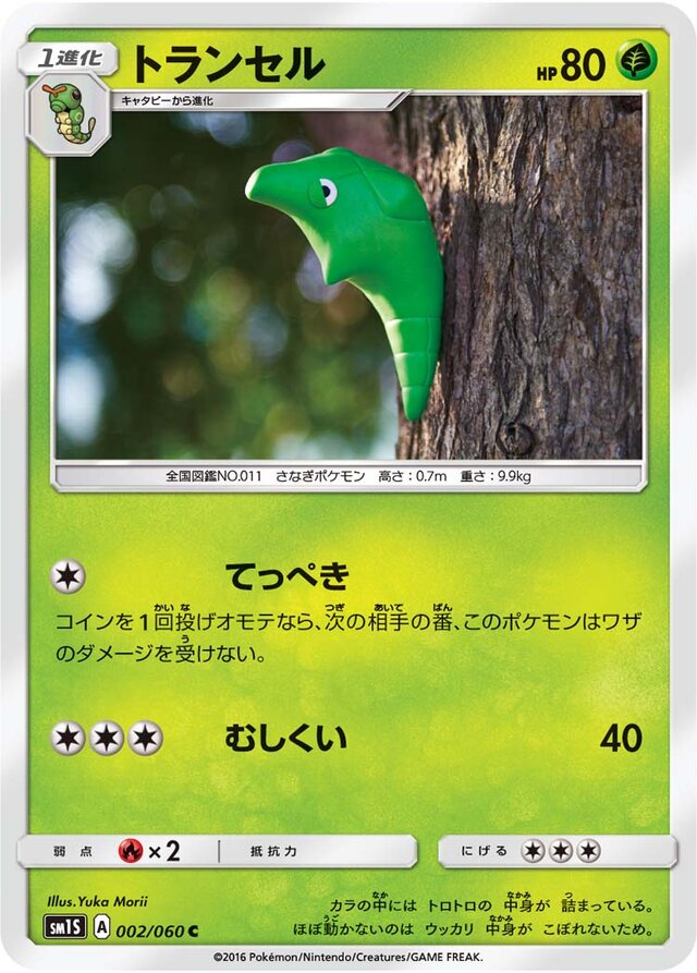 Metapod Pokemon card