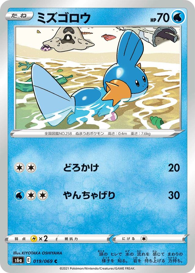 Mudkip Pokemon card