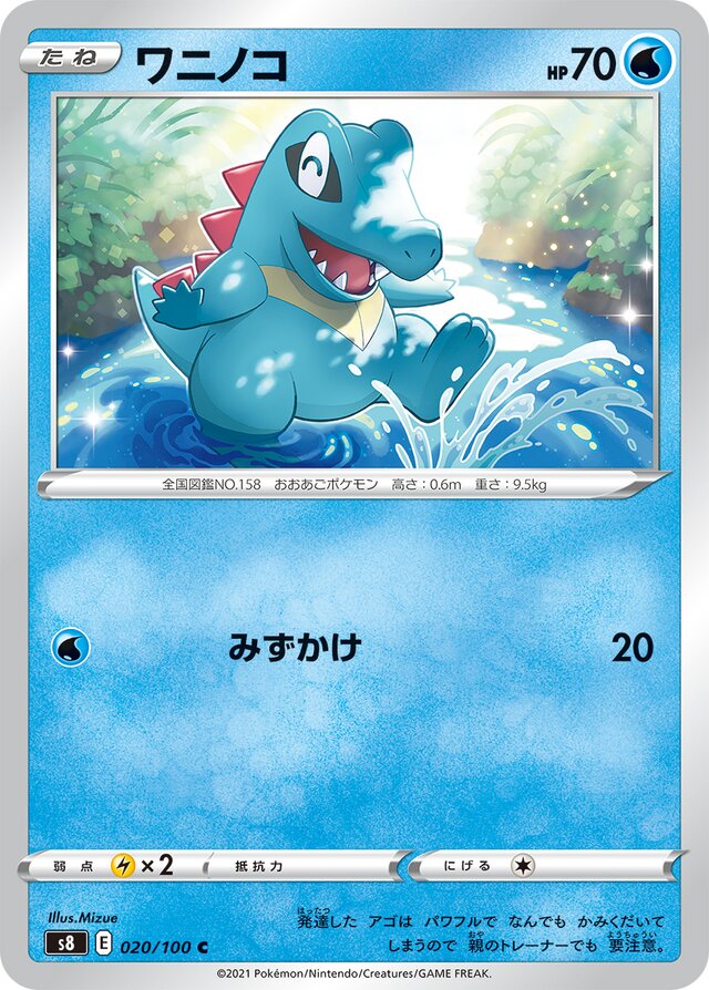 Totodile Pokemon card