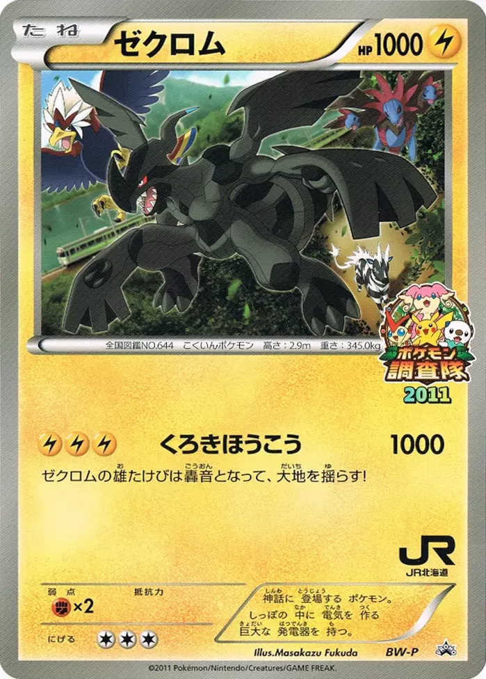 Zekrom Pokemon card