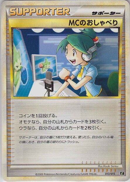 Emcee's Chatter Pokemon card