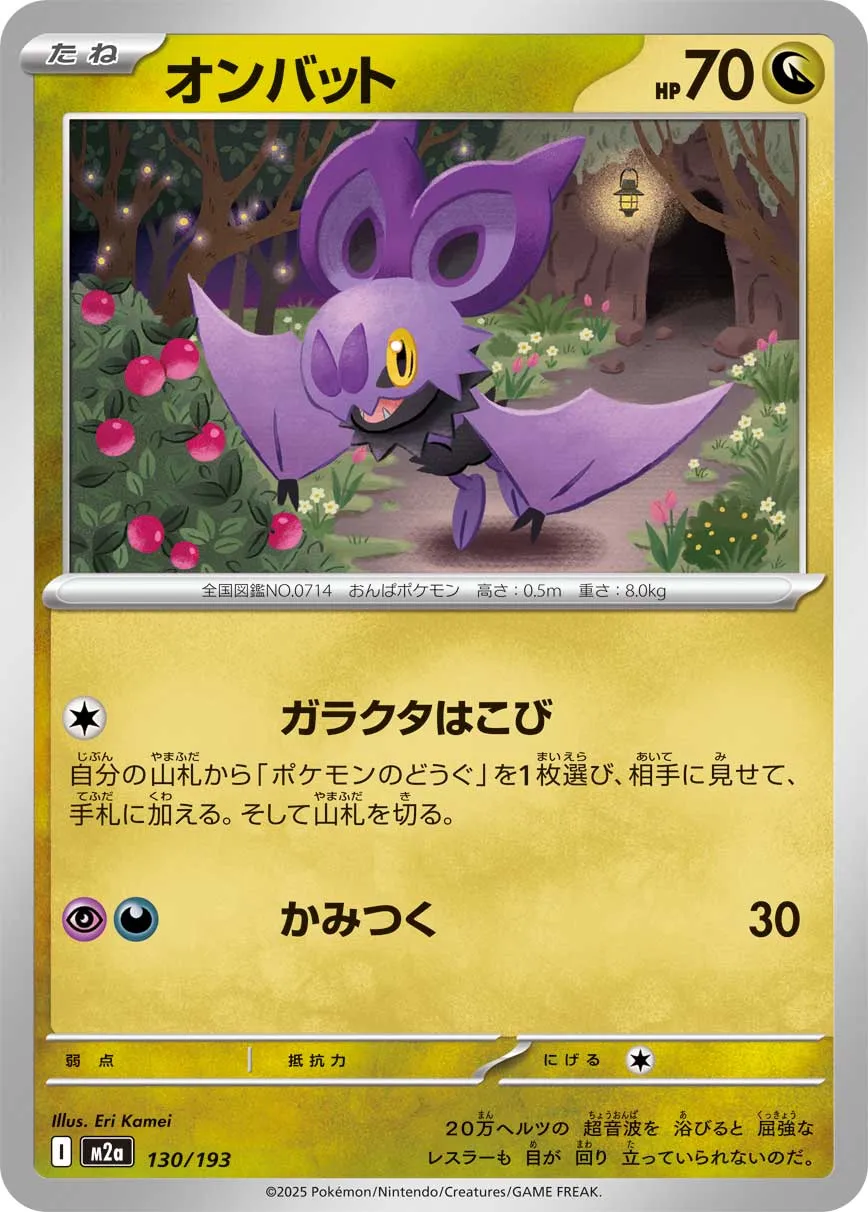 Noibat Pokemon card